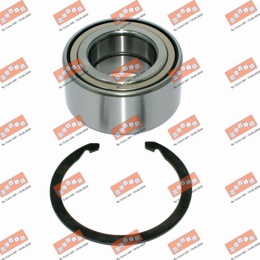 MOVIS ASB2122 - Подшипник ступицы колеса, комплект www.autospares.lv