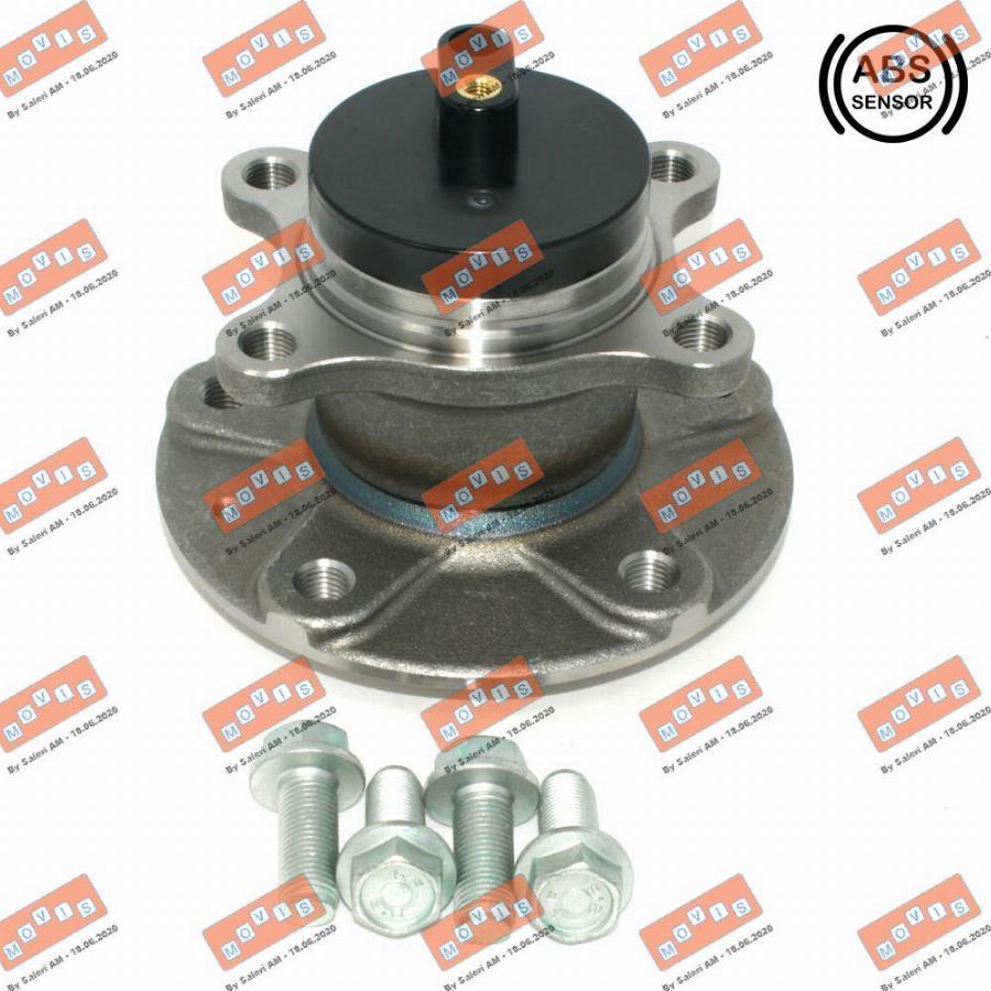 MOVIS ASB2352 - Wheel hub, bearing Kit www.autospares.lv