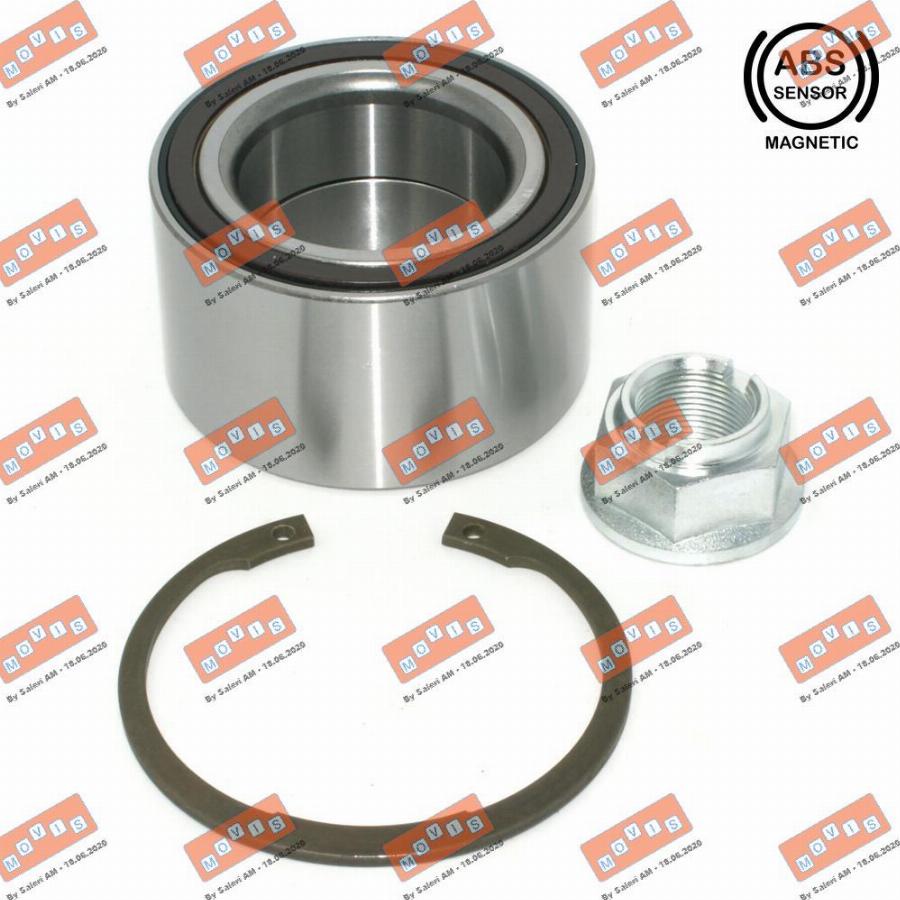 MOVIS ASB2294 - Wheel hub, bearing Kit www.autospares.lv