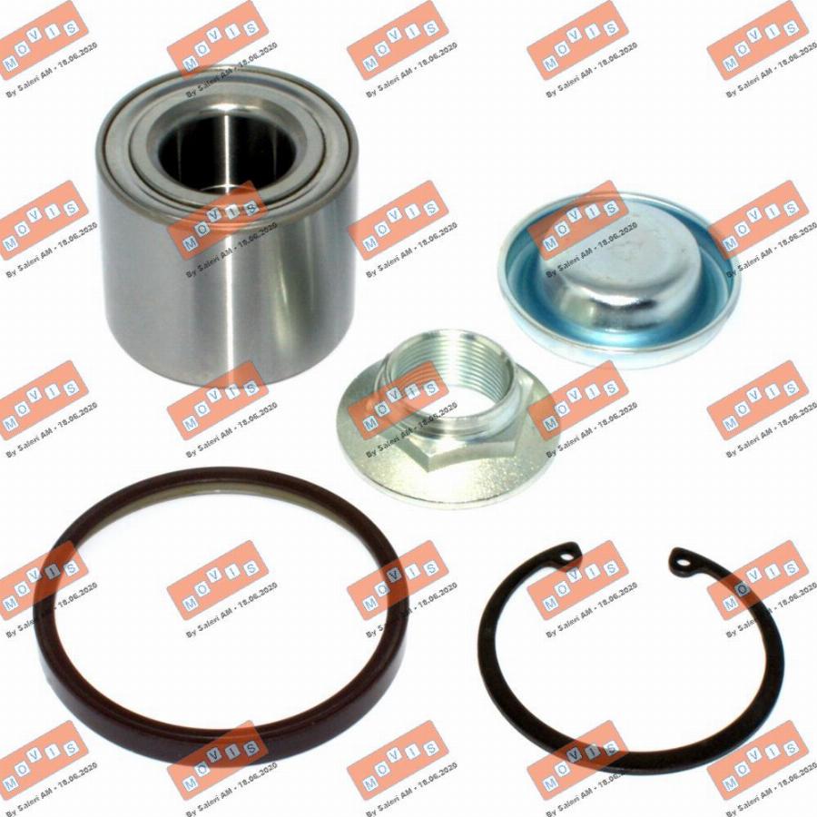 MOVIS ASB2269 - Wheel hub, bearing Kit www.autospares.lv