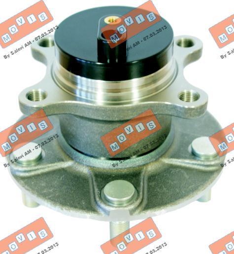 MOVIS ASB2753 - Wheel hub, bearing Kit www.autospares.lv