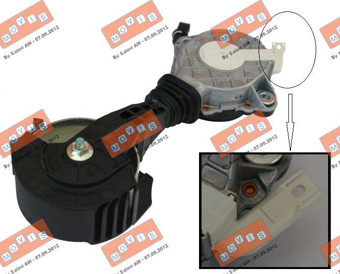 MOVIS AST3036 - Натяжитель, поликлиновый ремень www.autospares.lv