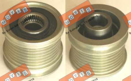 MOVIS AST3109 - Pulley, alternator, freewheel clutch www.autospares.lv