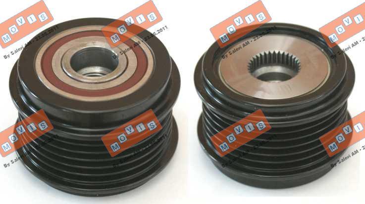 MOVIS AST3364 - Pulley, alternator, freewheel clutch www.autospares.lv