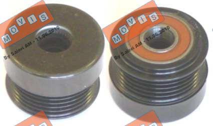 MOVIS AST2955 - Pulley, alternator, freewheel clutch www.autospares.lv