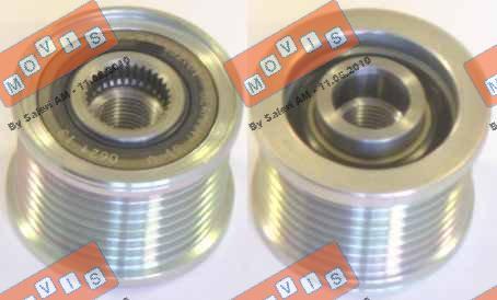 MOVIS AST2958 - Pulley, alternator, freewheel clutch www.autospares.lv