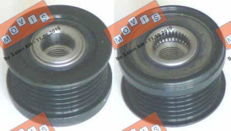 MOVIS AST2938 - Шкив генератора, муфта www.autospares.lv