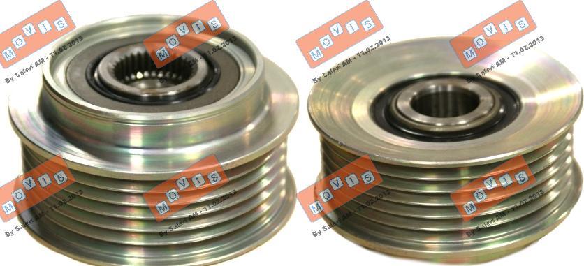 MOVIS AST2059 - Pulley, alternator, freewheel clutch www.autospares.lv