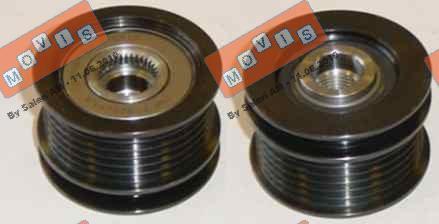 MOVIS AST2058 - Pulley, alternator, freewheel clutch www.autospares.lv