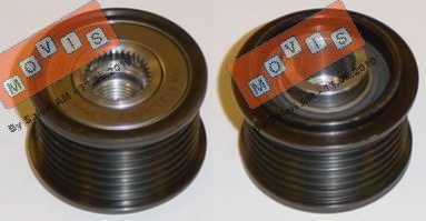 MOVIS AST2321 - Pulley, alternator, freewheel clutch www.autospares.lv