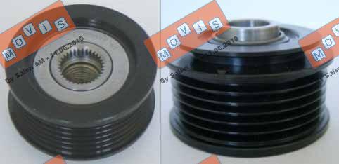 MOVIS AST2238/D - Pulley, alternator, freewheel clutch www.autospares.lv