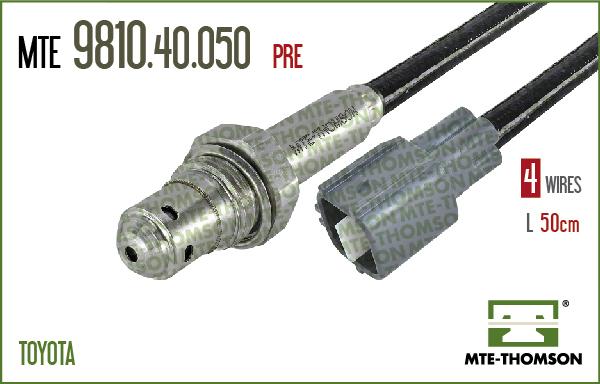 MTE-Thomson 9810.40.050 - Лямбда-зонд, датчик кислорода www.autospares.lv