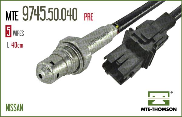 MTE-Thomson 9745.50.040 - Лямбда-зонд, датчик кислорода www.autospares.lv