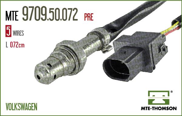 MTE-Thomson 9709.50.072 - Лямбда-зонд, датчик кислорода www.autospares.lv