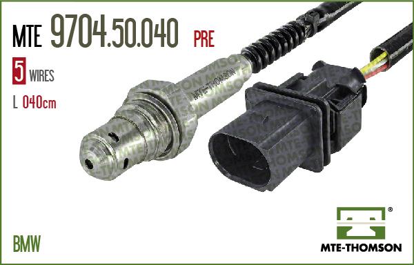 MTE-Thomson 9704.50.040 - Лямбда-зонд, датчик кислорода www.autospares.lv