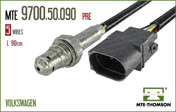 MTE-Thomson 9700.50.090 - Лямбда-зонд, датчик кислорода www.autospares.lv