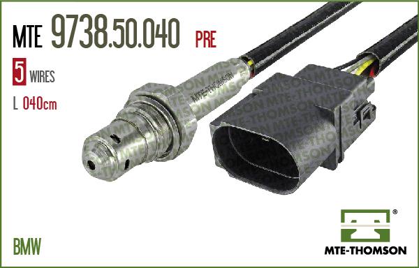 MTE-Thomson 9738.50.040 - Лямбда-зонд, датчик кислорода www.autospares.lv