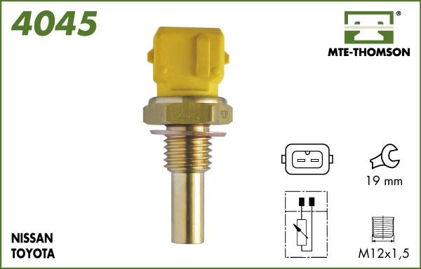 MTE-Thomson 4045 - Датчик, температура охлаждающей жидкости www.autospares.lv