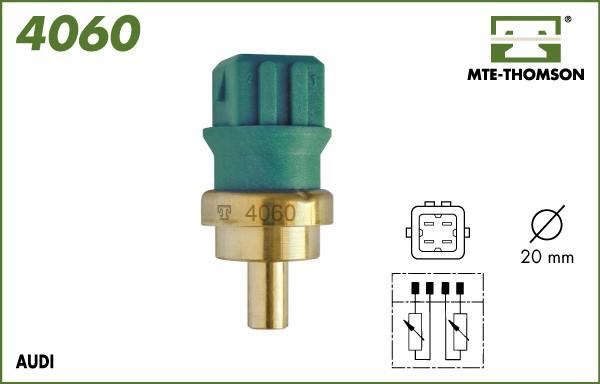 MTE-Thomson 4060 - Sensor, coolant temperature www.autospares.lv