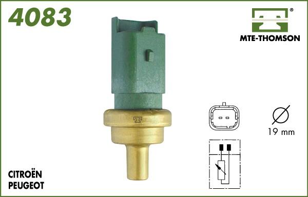 MTE-Thomson 4083 - Датчик, температура охлаждающей жидкости www.autospares.lv