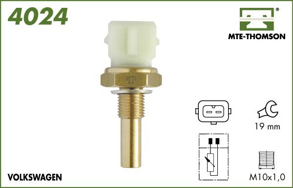 MTE-Thomson 4024 - Датчик, температура охлаждающей жидкости www.autospares.lv