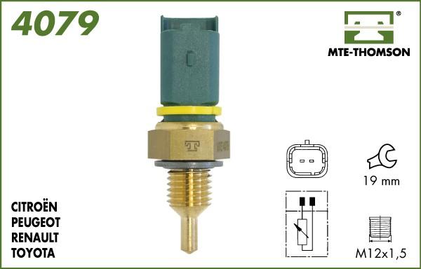 MTE-Thomson 4079 - Датчик, температура охлаждающей жидкости www.autospares.lv