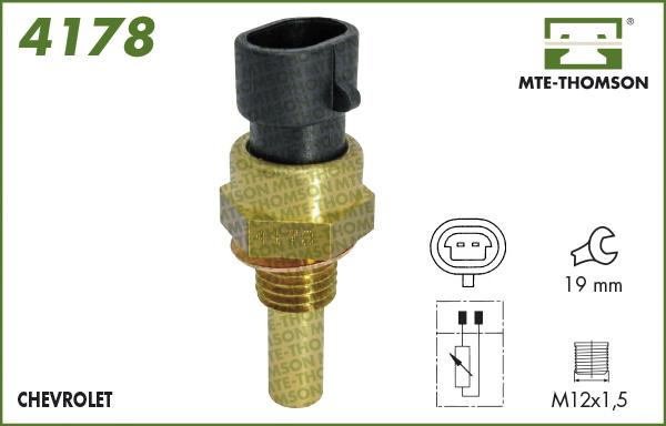 MTE-Thomson 4178 - Devējs, Dzesēšanas šķidruma temperatūra autospares.lv