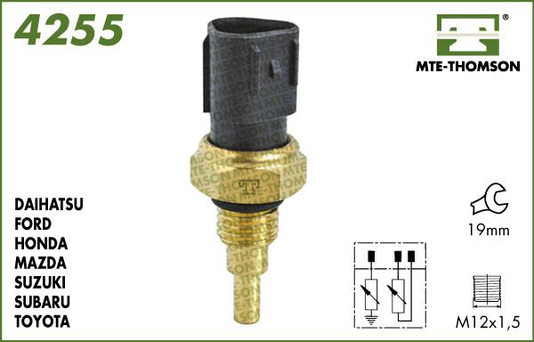 MTE-Thomson 4255 - Devējs, Dzesēšanas šķidruma temperatūra www.autospares.lv