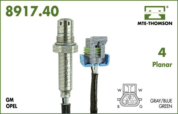 MTE-Thomson 8917.40.040 - Lambda zonde autospares.lv