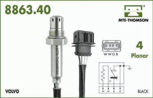 MTE-Thomson 8863.40.092 - Lambda zonde autospares.lv