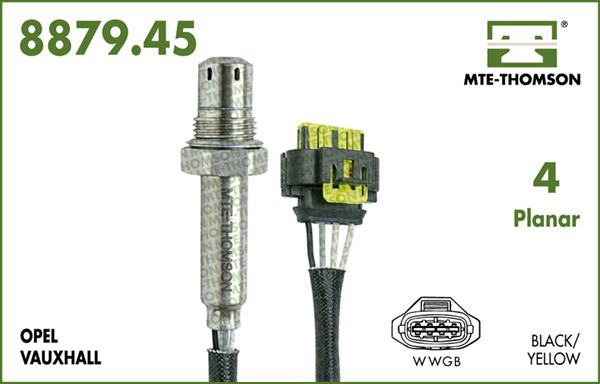 MTE-Thomson 8879.45.050 - Лямбда-зонд, датчик кислорода www.autospares.lv