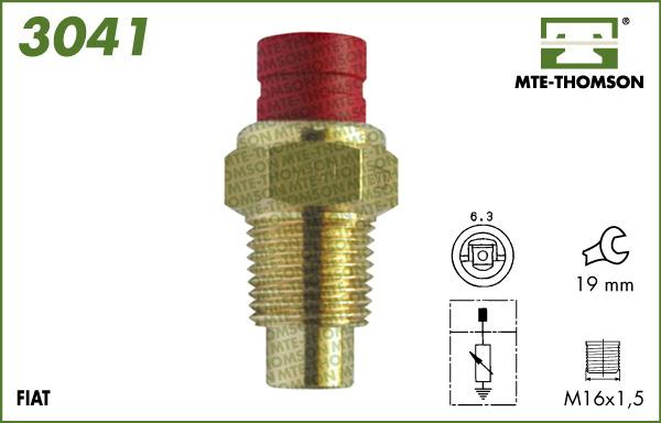 MTE-Thomson 3041 - Devējs, Dzesēšanas šķidruma temperatūra www.autospares.lv