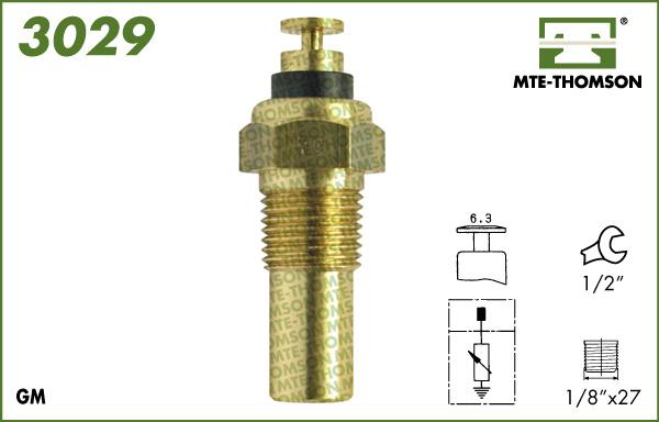 MTE-Thomson 3029 - Devējs, Dzesēšanas šķidruma temperatūra www.autospares.lv