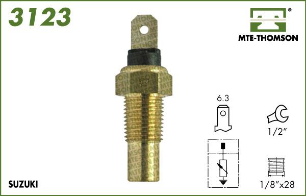 MTE-Thomson 3123 - Датчик, температура охлаждающей жидкости www.autospares.lv