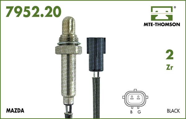 MTE-Thomson 7952.20.046 - Лямбда-зонд, датчик кислорода www.autospares.lv