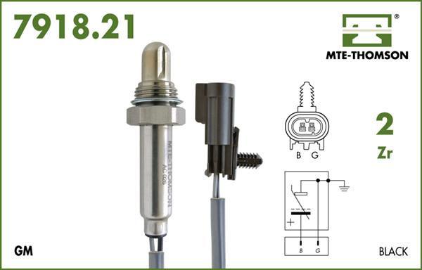 MTE-Thomson 7918.21.039 - Лямбда-зонд, датчик кислорода www.autospares.lv