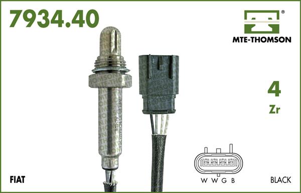 MTE-Thomson 7934.40.035 - Лямбда-зонд, датчик кислорода www.autospares.lv