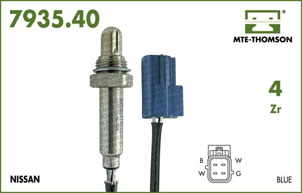 MTE-Thomson 7935.40.047 - Лямбда-зонд, датчик кислорода www.autospares.lv