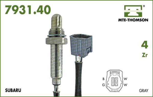 MTE-Thomson 7931.40.080 - Lambda zonde www.autospares.lv