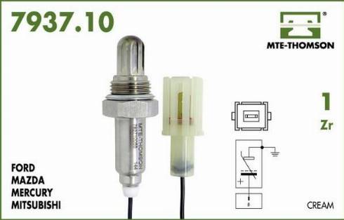 MTE-Thomson 7937.10.072 - Lambda zonde autospares.lv