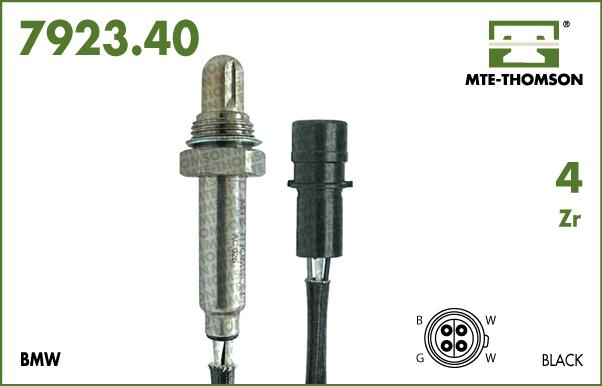 MTE-Thomson 7923.40.157 - Лямбда-зонд, датчик кислорода www.autospares.lv