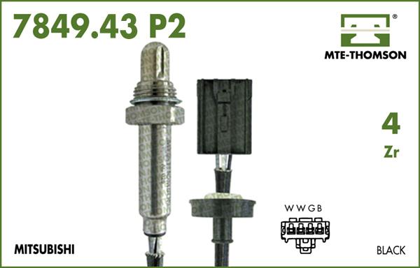 MTE-Thomson 7849.43.063P2 - Lambda zonde autospares.lv