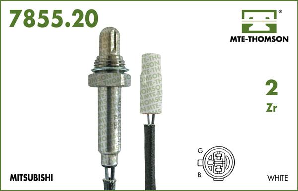 MTE-Thomson 7855.20.059 - Лямбда-зонд, датчик кислорода www.autospares.lv