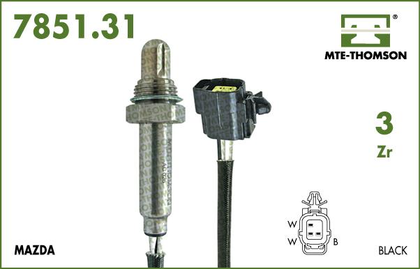 MTE-Thomson 7851.31.040 - Lambda zonde autospares.lv