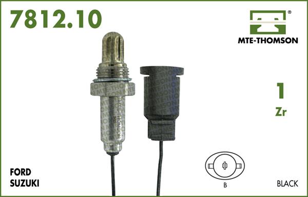 MTE-Thomson 7812.10.041 - Лямбда-зонд, датчик кислорода www.autospares.lv