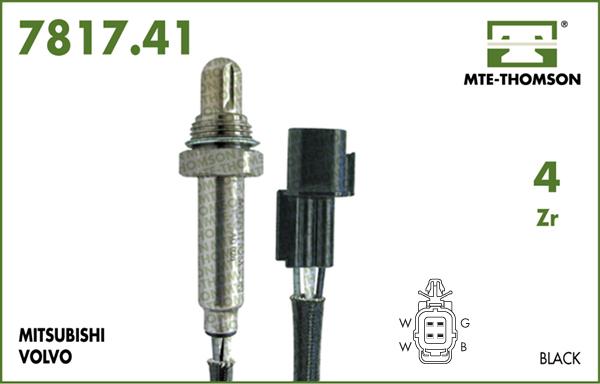 MTE-Thomson 7817.41.044 - Lambda zonde autospares.lv