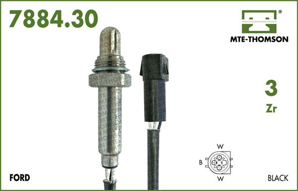 MTE-Thomson 7884.30.050 - Лямбда-зонд, датчик кислорода www.autospares.lv