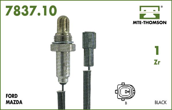 MTE-Thomson 7837.10.055 - Лямбда-зонд, датчик кислорода www.autospares.lv