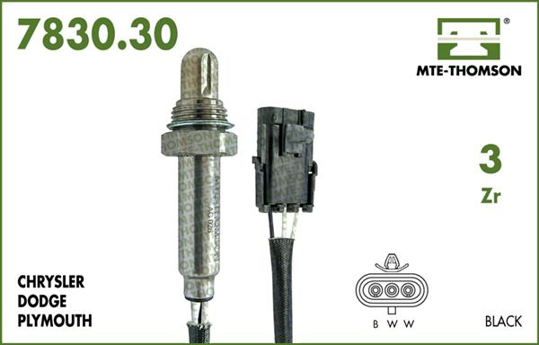 MTE-Thomson 7823.30.076 - Лямбда-зонд, датчик кислорода www.autospares.lv