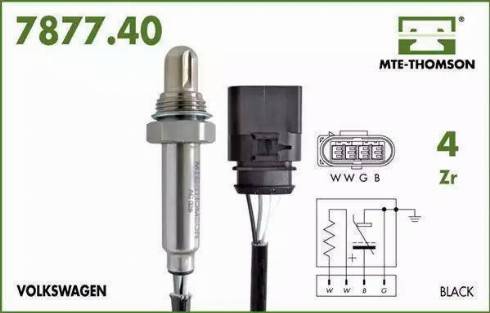 MTE-Thomson 7877.40.053 - Lambda zonde www.autospares.lv